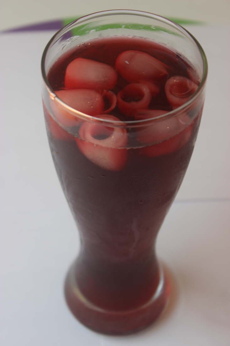 Hibiscus Water juice