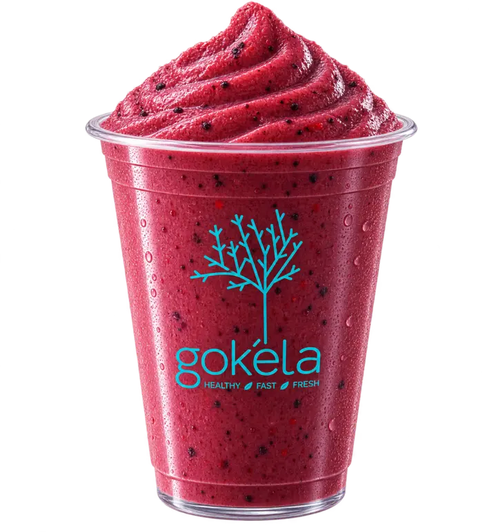 Gokéla Frutos Rojos smoothie