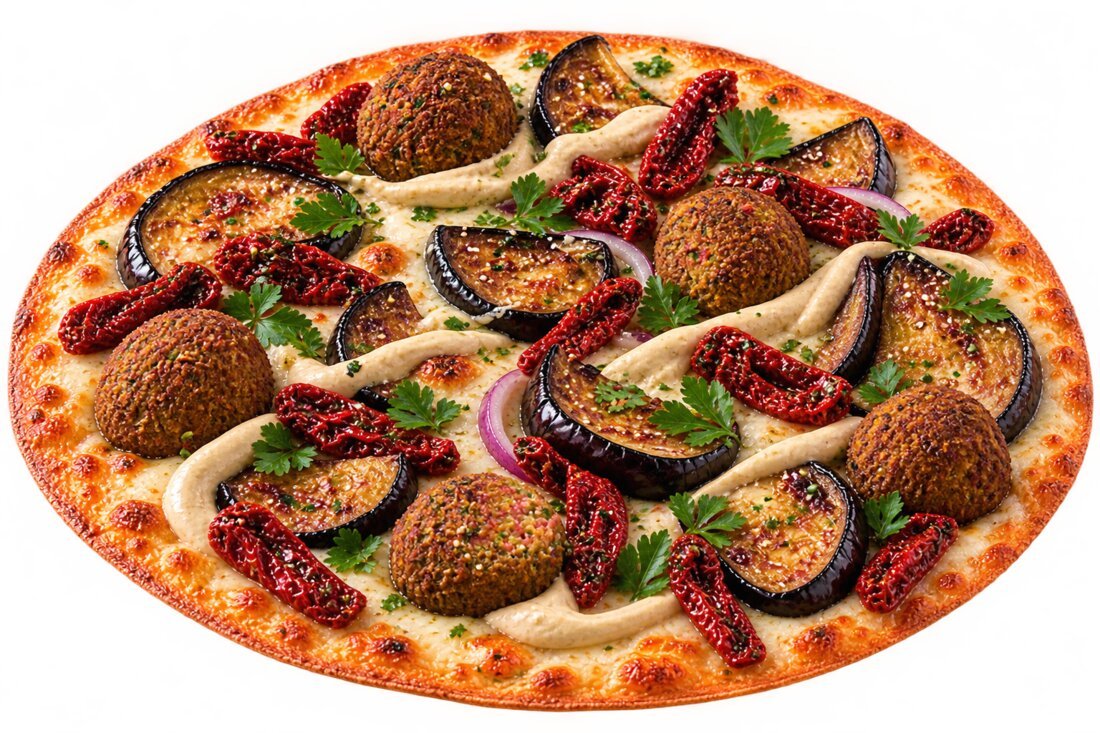 Arabic pizza